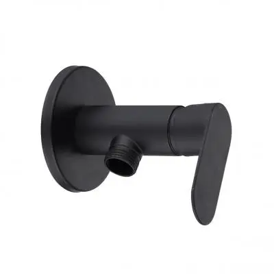 Wall Single Shower Faucet For Hand Shower EIDOSA EI B22R  Black
