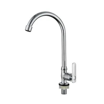 EIDOSA Chrome Deck Single Sink Faucet (EI 5369122)