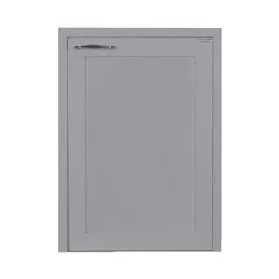 Gas Counter Door KITZCHO ZOUL KEC-ZOR-S-FL-7050X-GY Size 56 x 74 cm Grey