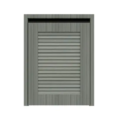 JUPITER Gas Counter Door (Silky Light), 57 x 74 cm, Grey