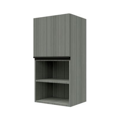 JUPITER Silky Light Single Cabinet (S1), 40 x 30 x 80 cm, Grey