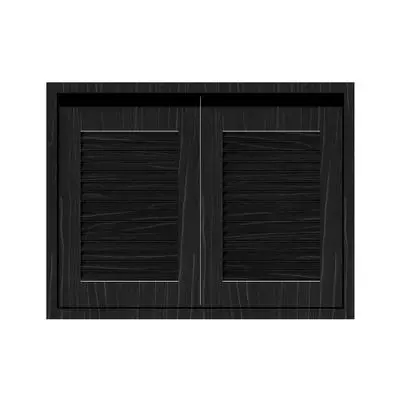 JUPITER Double Counter Door (Silky Oak), 87 x 67 cm, Ock