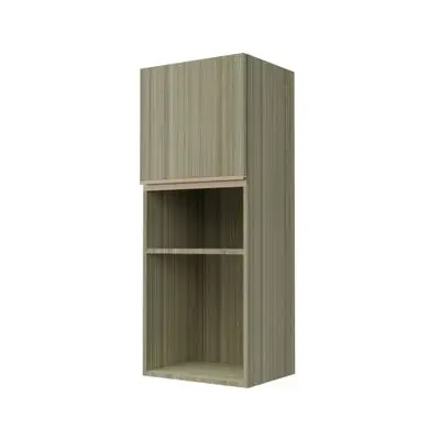 JUPITER S3 Single Cabinet (Silky Teak), 40 x 30 x 100 cm, Teak