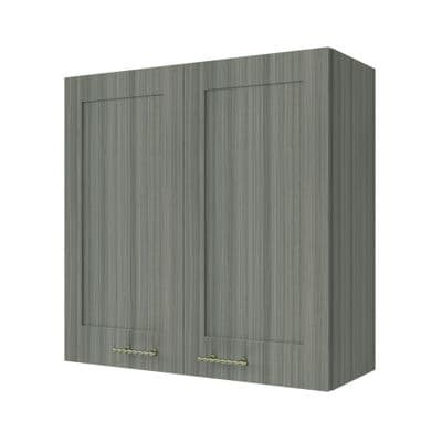 JUPITER Cabinet (Glory Light), 80 x 30 x 80 cm, Grey
