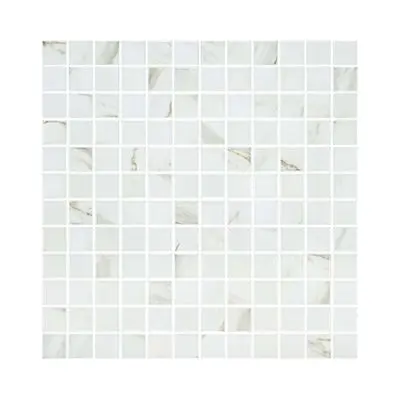 COTTO Mosaic Tiles (1SM MARMORO) 30 x 30 cm White
