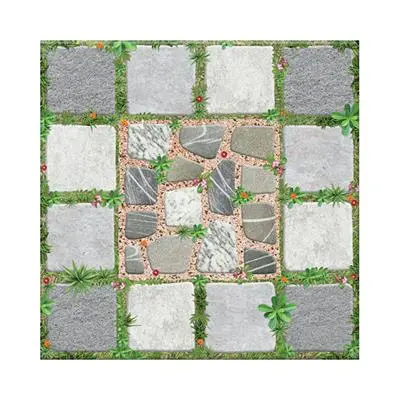 Floor Tile FULL HD DURAGRES SCENERY Size 30 x 30 cm (Box 11 Pcs.) Grey