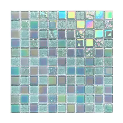 KASSA Crystal Mosaic (KMS-CH04) 30 x 30 cm Light Blue