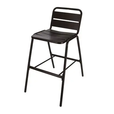 Steel Bar Chair FONTE No.152.059 Dark Brown