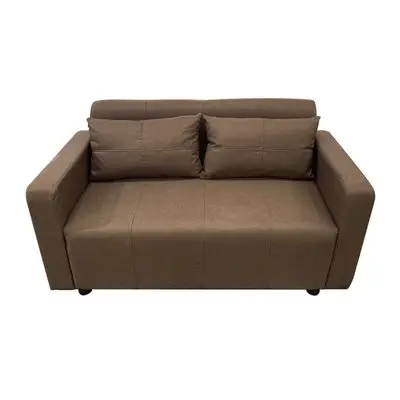 Fabric Sofa with 3 Seater KASSA DAISY 332-9 Brown