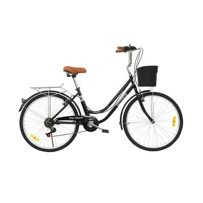 GIANT KINGKONG Utility Bicycle (UT2607BK), 26 Inch, Black