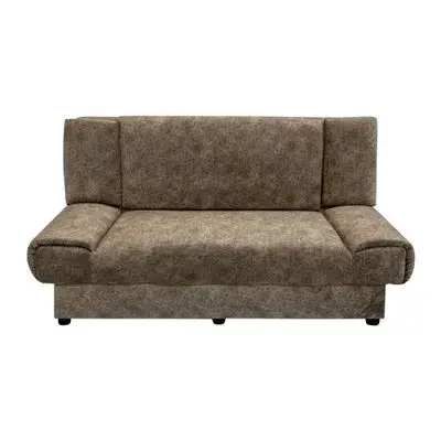 Fabric Sofa with 3 Seats KASSA P8 Size 180 ซม. Brown