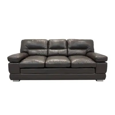 CALINA 3-Seats PU Sofa (BARON), 220 cm, Oak Color