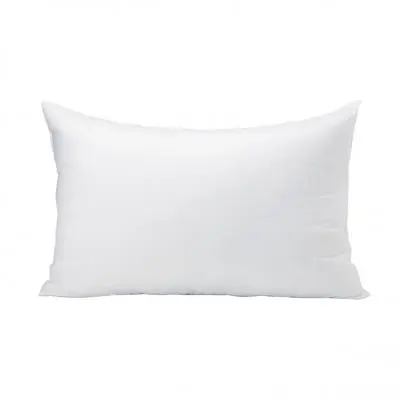 Pillow KASSA HOME Premium Size 19 x 29 Inch White