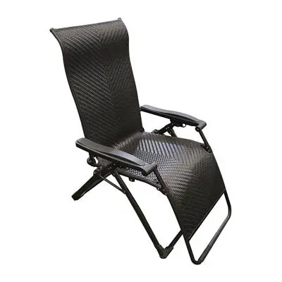Wicker Recliner Chair FONTE ZD-BX1001-F Brown