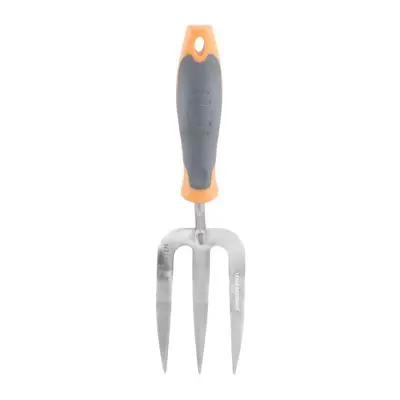 Stainless Steeel Fork KARTEN D0351 Size 31 x 5.5 cm Orange - Grey