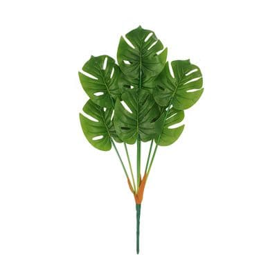 Artificial Leaf Monstera FONTE TZ200137 Height 74 cm Green