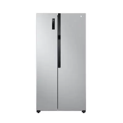 ตู้เย็น ไซด์บายไซด์ 18 คิว LG รุ่น GC-B187JQAM.AHSPLMT สีเงิน