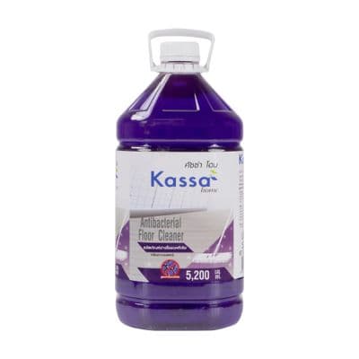 น้ำยาถูพื้นและฆ่าเชื้อแบคทีเรีย KASSA HOME ขนาด 5,200 มล. กลิ่นลาเวนเดอร์ สีม่วง