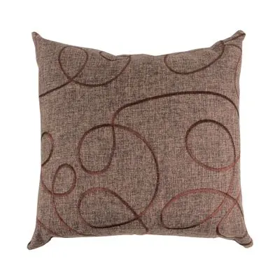 Cushion KASSA HOME Elegance Size 45 x 45 cm Brown