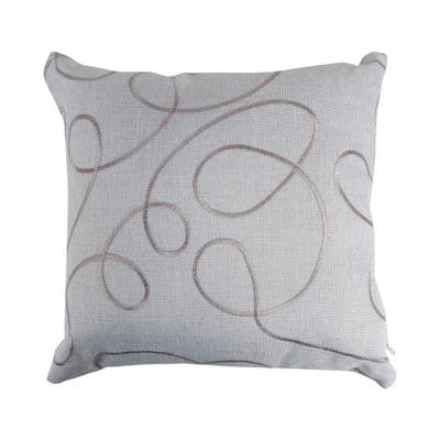 Cushion KASSA HOME Elegance Size 45 x 45 cm Grey