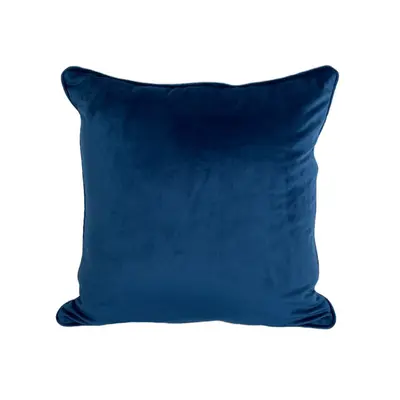 Cushion KASSA HOME Velvet  Size 60 x 60 cm Blue