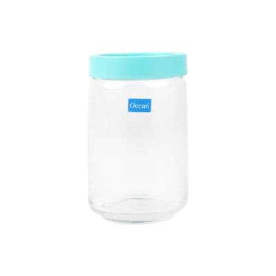 Glass Jar Stax OCEANGLASS 5B02526G9403B Size 750 ml. Green