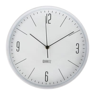 นาฬิกาแขวนพลาสติก Common KASSA HOME รุ่น EG6911D-YP113-WT สีขาว