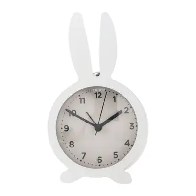 นาฬิกาปลุกตั้งโต๊ะพลาสติก Rabbit KASSA HOME รุ่น EG7104-B-WT สีขาว