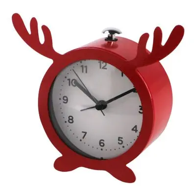 นาฬิกาปลุกตั้งโต๊ะพลาสติก Deer KASSA HOME รุ่น EG7104-C-RD สีแดง