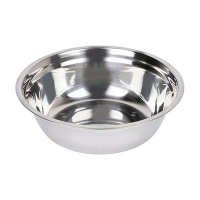 SANDI Stainless Steel Mixing Bowl (UTKW-0057), 24.5 cm, Silver