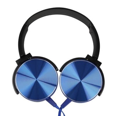 หูฟังสวมหัว SANDI รุ่น NP210628-1610 สีน้ำเงิน