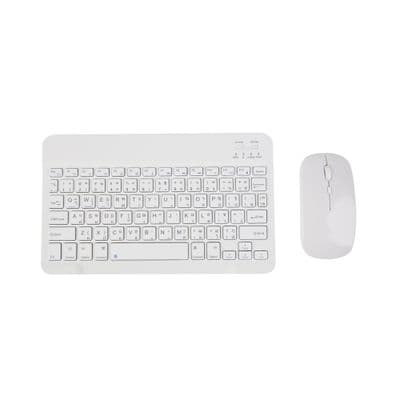 SANDI 78 Key BT Connection Keyboard and mouse set (UTKE-MK1029), White
