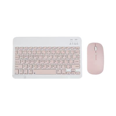 SANDI 78 Key BT Connection Keyboard and mouse set (UTKE-MK1030), Pink