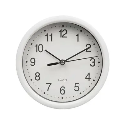 นาฬิกาแขวนผนัง 6 นิ้ว รูบี้ SANDI รุ่น UTWC-0002 สีขาว
