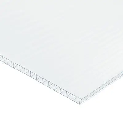 Polycarbonate Board 6 mm LUMINA W-01 Size 1.22 x 2.44 Meter White