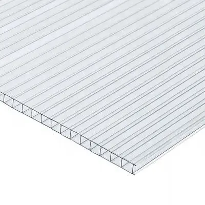 Polycarbonate Board 6 mm LUMINA W-02 Size 1.22 x 2.44 Meter Clear