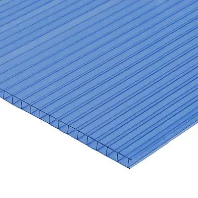 Polycarbonate Board 6 mm LUMINA W-05 Size 1.22 x 2.44 Meter Blue