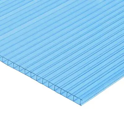 Polycarbonate Board 6 mm LUMINA W-06 Size 1.22 x 2.44 Meter Blue