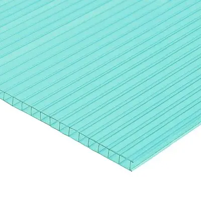 Polycarbonate Board 6 mm LUMINA W-07 Size 1.22 x 2.44 Meter Green