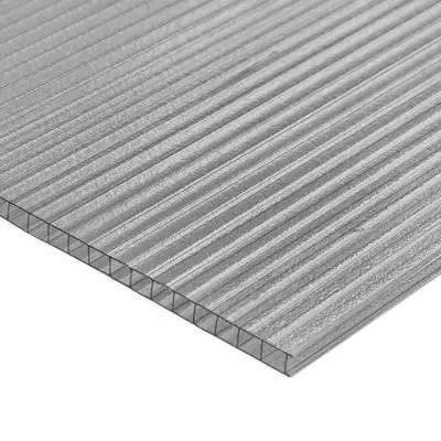 Polycarbonate Board 6 mm LUMINA AP-04 Size 1.22 x 2.44 Meter Grey