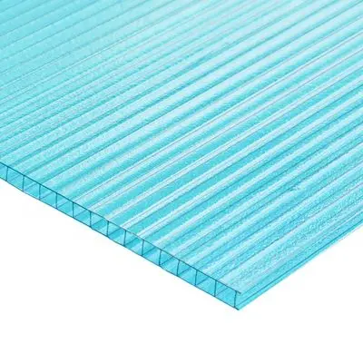 Polycarbonate Board 6 mm LUMINA AP-09 Size 1.22 x 2.44 Meter Blue
