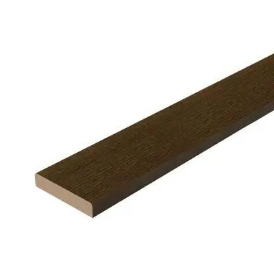Color through Floor Plank SHERA V Cut Straight Grain Size 15 x 300 x 2.5 CM. Brown Wenge