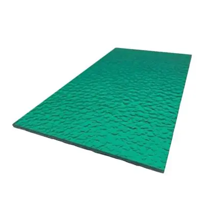 Polycabonate Emboss 3 mm POLY TOUGH NK-019 WH Size 1.22 x 2.44 Meter Green