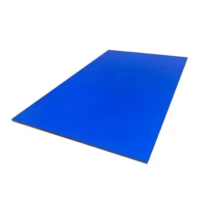 Polycabonate Solid Sheet 3 mm POLY TOUGH NK-088 PK Size 1.22 x 2.44 Meter Blue