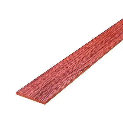 ไม้ระแนง DURAONE รุ่น ลายไม้ ขนาด 7.5 x 300 x 0.8 ซม. สีไม้แดง