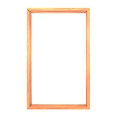 Wooden Window Louver Frame KP No. 1 Channel Size 50 x 100 cm