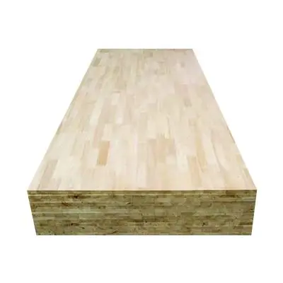 Rubber Wood Board BOON WOOD CC Size 122 x 244 x 1.8 cm Natural