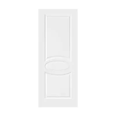 HDF Door Arezzo METRO 205 Size 80 x 200 cm White Primer (No Knob Drilling)