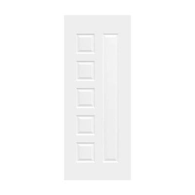 HDF Door Turin METRO 604 Size 90 x 200 cm White Primer (No Knob Drilling)