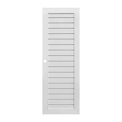 UPVC Door ECO DOOR TLW Size 70 x 200 cm White color (Drill Knob)